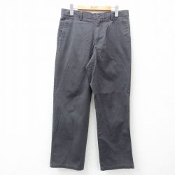 W34★古着 ドッカーズ チノ パンツ チノパン メンズ コットン グレー 25apr12 中古 ボトムス ロング