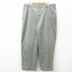 W38★古着 エルエルビーン LLBEAN チノ パンツ チノパン メンズ 00年代 00s コットン 緑系 グリーン 【spe】 25apr12 中古 ボトムス ロング