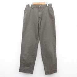 【50%OFF】W33★古着 バナナリパブリック BANANA REPUBLIC ブランド チノ パンツ チノパン メンズ コットン 茶 ブラウン 25apr12 中古 ボトムス ロング