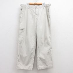 W37★古着 ドッカーズ パンツ メンズ ダック地 コットン ベージュ カーキ 25apr16 中古 ボトムス ロング