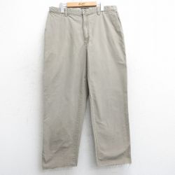 W36★古着 コロンビア COLUMBIA パンツ メンズ ダック地 コットン ベージュ カーキ 25apr17 中古 ボトムス ロング