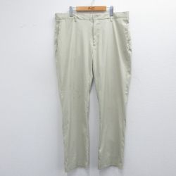 W40★古着 ラルフローレン Ralph Lauren ブランド パンツ メンズ 大きいサイズ ベージュ カーキ 25apr18 中古 ボトムス ロング