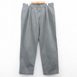 W36★古着 ドッカーズ パンツ メンズ 00年代 00s コットン グレー系 25apr19 中古 ボトムス ロング