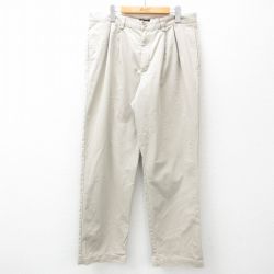 W36★古着 ドッカーズ パンツ メンズ 00年代 00s コットン ベージュ系 カーキ 25apr21 中古 ボトムス ロング