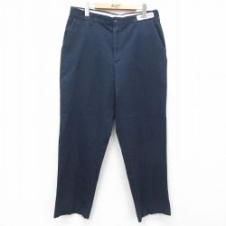 W33★古着 ワーク パンツ メンズ CiNTAS 濃紺 ネイビー 25apr21 中古 ボトムス ロング