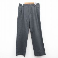 W34★古着 ドッカーズ スラックス パンツ メンズ 濃グレー 25apr23 中古 ボトムス ロング