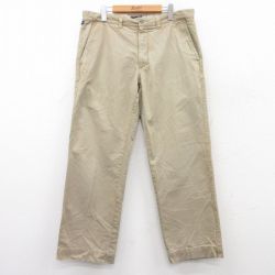 W36★古着 ドッカーズ パンツ メンズ コットン ベージュ カーキ 25apr23 中古 ボトムス ロング