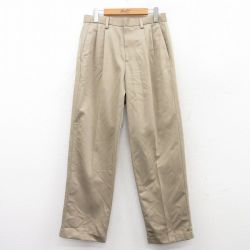 W29★古着 ドッカーズ スラックス パンツ メンズ コットン ベージュ カーキ 25apr23 中古 ボトムス ロング