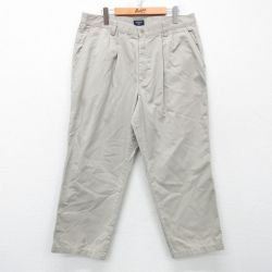W36★古着 ドッカーズ チノ パンツ チノパン メンズ 薄ベージュ カーキ 25apr23 中古 ボトムス ロング
