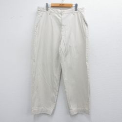 W35★古着 チャップス パンツ メンズ 90年代 90s コットン 薄ベージュ カーキ 25apr23 中古 ボトムス ロング