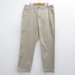 W36★古着 カルバンクライン Calvin Klein パンツ メンズ 00年代 00s コットン ベージュ カーキ 25apr23 中古 ボトムス ロング