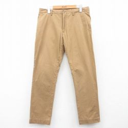 W34★古着 ラルフローレン Ralph Lauren ブランド パンツ メンズ 濃ベージュ カーキ 25apr23 中古 ボトムス ロング