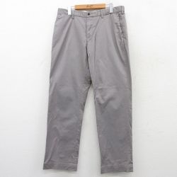 W34★古着 ラルフローレン Ralph Lauren ブランド パンツ メンズ グレー 25apr23 中古 ボトムス ロング