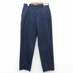W32★古着 ワーク パンツ メンズ CiNTAS 紺 ネイビー 25apr24 中古 ボトムス ロング