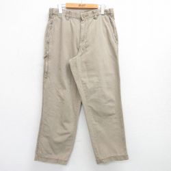 【50%OFF】W32★古着 ドッカーズ パンツ メンズ ベージュ カーキ 25apr25 中古 ボトムス ロング