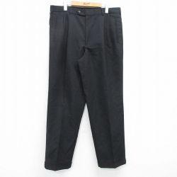 W36★古着 ドッカーズ スラックス パンツ メンズ 00年代 00s 黒 ブラック 25apr25 中古 ボトムス ロング