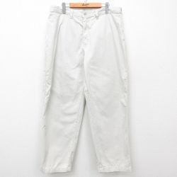 W36★古着 ラングラー Wrangler パンツ メンズ 00年代 00s 薄ベージュ カーキ 25apr26 中古 ボトムス ロング