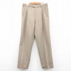 【50%OFF】W36★古着 ドッカーズ スラックス パンツ メンズ 00年代 00s ベージュ カーキ 25apr26 中古 ボトムス ロング