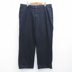 W39★古着 リー Lee パンツ メンズ 黒 ブラック 25apr30 中古 ボトムス ロング