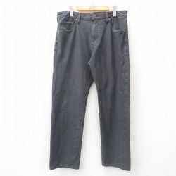 W36★古着 ドッカーズ パンツ メンズ 濃グレー 25may01 中古 ボトムス ロング
