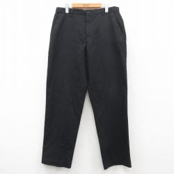 W34★古着 レッドキャップ ワーク パンツ メンズ 00年代 00s 黒 ブラック 25may15 中古 ボトムス ロング