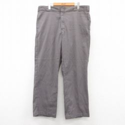 W39★古着 ディッキーズ Dickies ワーク パンツ メンズ 874 大きいサイズ グレー 25may15 中古 ボトムス ロング