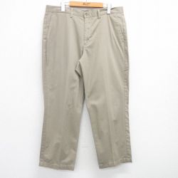 W38★古着 ドッカーズ パンツ メンズ コットン ベージュ カーキ 25may15 中古 ボトムス ロング