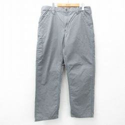 W36★古着 カーハート Carhartt ペインター パンツ メンズ コットン グレー 25may20 中古 ボトムス ロング