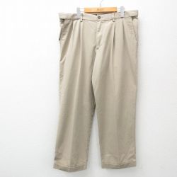 W38★古着 ドッカーズ パンツ メンズ ベージュ カーキ 25may20 中古 ボトムス ロング