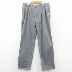 【50%OFF】W36★古着 ドッカーズ パンツ メンズ 90年代 90s コットン グレー 25may20 中古 ボトムス ロング