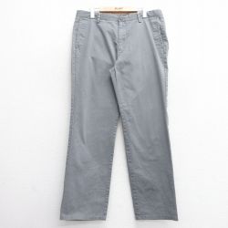 【50%OFF】W36★古着 ドッカーズ パンツ メンズ グレー 25may21 中古 ボトムス ロング