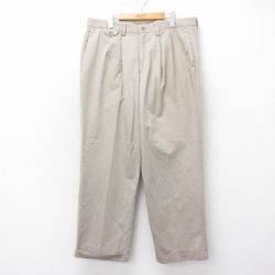 W38★古着 ドッカーズ パンツ メンズ コットン ベージュ カーキ 25may22 中古 ボトムス ロング