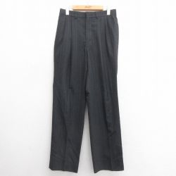 W31★古着 タウンクラフト スラックス パンツ メンズ 90年代 90s USA製 濃グレー 25may26 中古 ボトムス ロング
