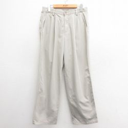 W31★古着 ドッカーズ チノ パンツ チノパン メンズ コットン 薄ベージュ カーキ 25may26 中古 ボトムス ロング