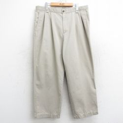 W38★古着 ドッカーズ チノ パンツ チノパン メンズ コットン ベージュ カーキ 25may28 中古 ボトムス ロング