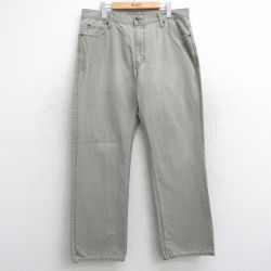 【50%OFF】W36★古着 ドッカーズ パンツ メンズ コットン ベージュ系 カーキ 25may28 中古 ボトムス ロング