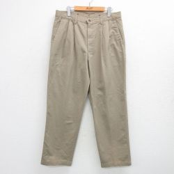W36★古着 ドッカーズ パンツ メンズ コットン ベージュ カーキ 25may29 中古 ボトムス ロング