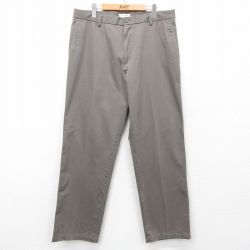 W36★古着 ドッカーズ パンツ メンズ 濃ベージュ カーキ 25may30 中古 ボトムス ロング