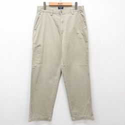 W32★古着 ドッカーズ パンツ メンズ コットン ベージュ カーキ 25may31 中古 ボトムス ロング