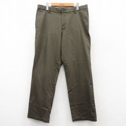 W36★古着 ドッカーズ パンツ メンズ 濃緑系 グリーン 25jun02 中古 ボトムス ロング