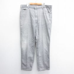 【20%OFF】W44★古着 リーバイス Levis 540 ジーンズ メンズ 90年代 90s 大きいサイズ USA製 グレー デニム 【spe】 25jun16 中古 ボトムス ジーパン Gパン ロング パンツ