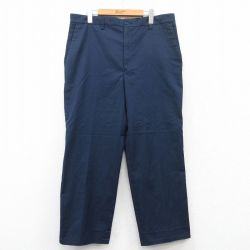 W36★古着 レッドキャップ ワーク パンツ メンズ 90年代 90s USA製 紺 ネイビー 25jun16 中古 ボトムス ロング