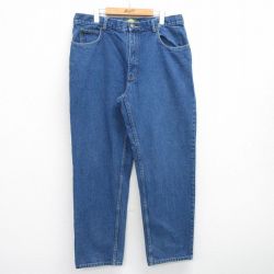 W36★古着 カベラス ジーンズ メンズ 00年代 00s コットン 紺 ネイビー デニム 25jun19 中古 ボトムス ジーパン Gパン ロング パンツ