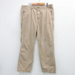 W38★古着 ギャップ GAP パンツ メンズ コットン ベージュ カーキ 25jun21 中古 ボトムス ロング
