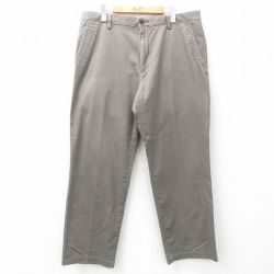 W36★古着 ドッカーズ パンツ メンズ ベージュ カーキ 25jun21 中古 ボトムス ロング