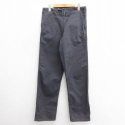 W37★古着 ジーンズ メンズ 濃グレー 25jun24 中古 ボトムス ジーパン Gパン ロング パンツ