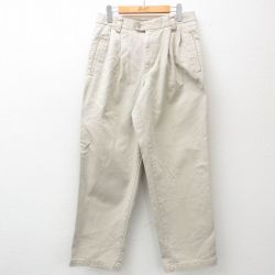 W32★古着 ドッカーズ パンツ メンズ 00年代 00s コットン ベージュ カーキ 25jun25 中古 ボトムス ロング