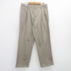 W35★古着 ドッカーズ パンツ メンズ コットン ベージュ カーキ 25jun25 中古 ボトムス ロング