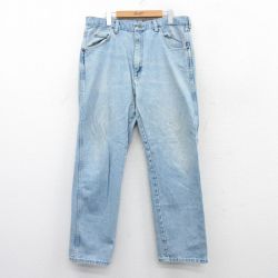 ラングラー 00s ジーンズ ヒゲ ネイビー W36 | 古着
