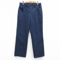 W32★古着 レッドキャップ ワーク パンツ メンズ 紺 ネイビー 25jun26 中古 ボトムス ロング